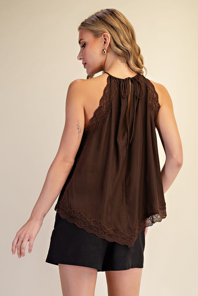 Lace Halter Top
