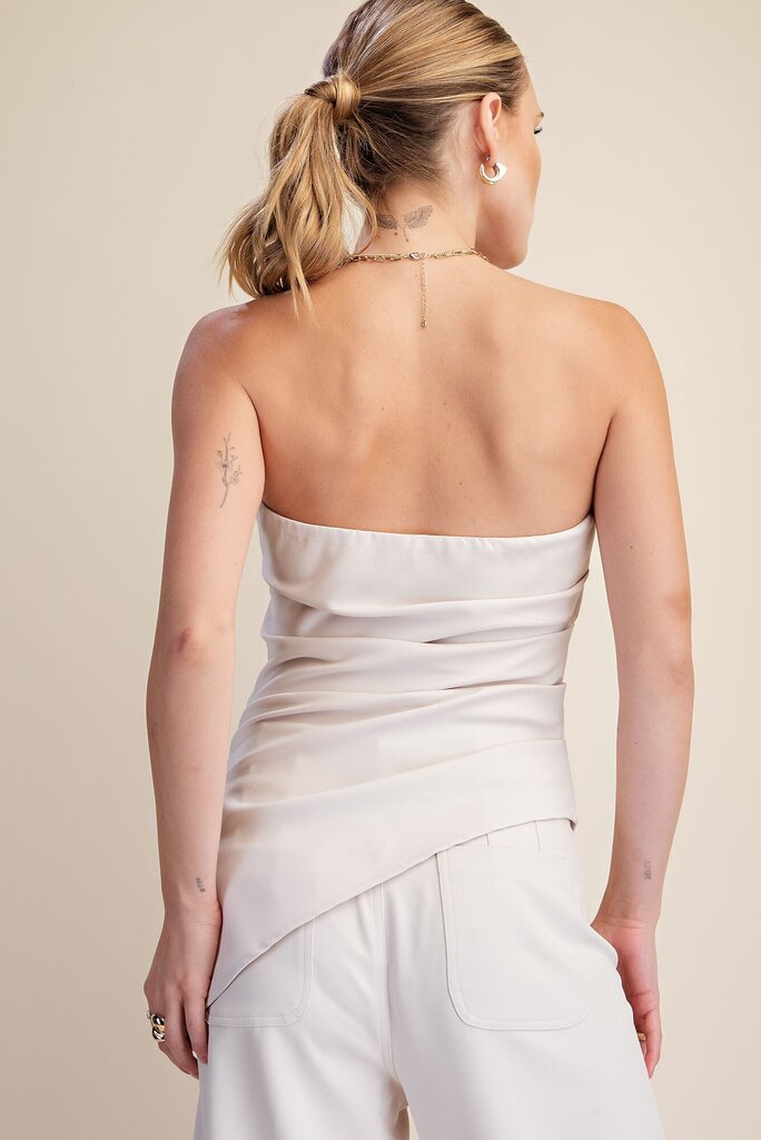 Asymmetric Bandeau Top